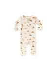 Minimalist ribbed baby romper with soft breathable fabric for newborn sleep and everyday comfort