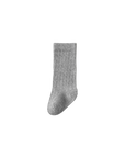 Grey sock on a white background